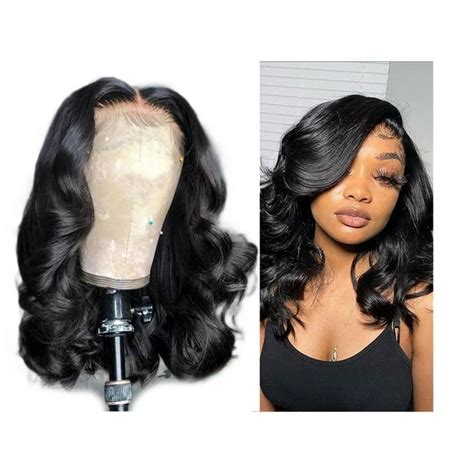Woxinda Middle Part Black Wavy Wiglong Wavy Middle Part Wig For Women