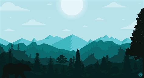 Vector Background Landscape For Commercial And Personal Projects