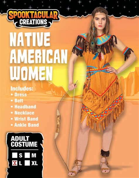 Native American Costume For Women Cosplay Adult Spooktacular Creations