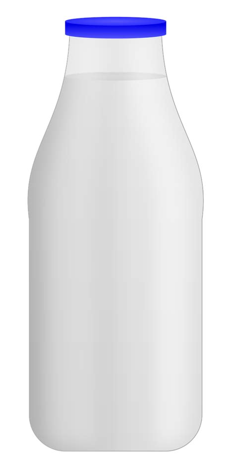 Бутылка Молока Стекло Молочные Бесплатная векторная графика на Pixabay