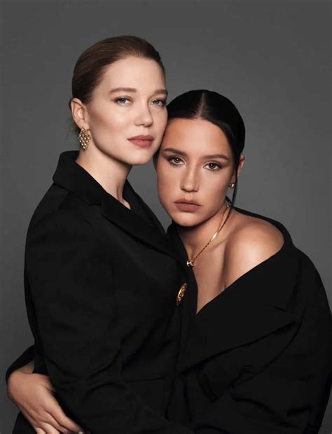 Lea Seydoux And Adele Exarchopoulos Madame Figaro Photoshoot 2023