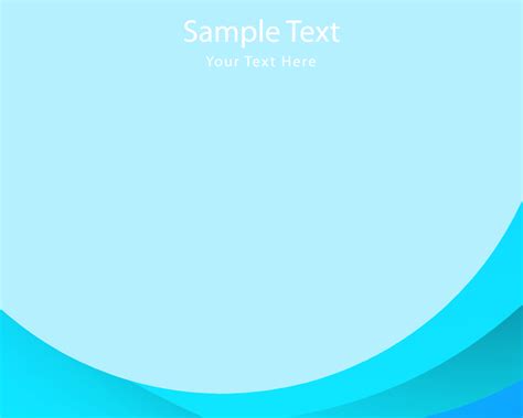 Simple Blue Background Vector Freevectors