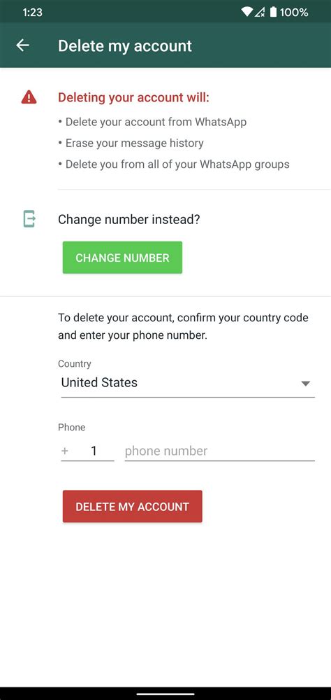 How To Delete Your Whatsapp Account Android Central
