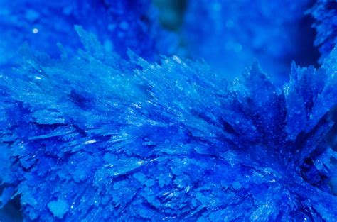 Close Up Of Blue Crystal Crystals Blue Crystals Rocks And Crystals