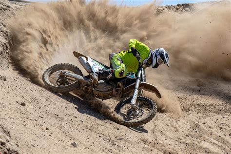 Man Riding Motocross Dirt Bike · Free Stock Photo