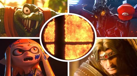 Super Smash Bros All Character Trailers