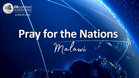22 March 23 Pray For Malawi Youtube