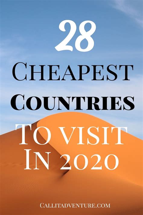 A List Of 28 Cheapest Countries To Visit In 2020 Find Cheap Travel