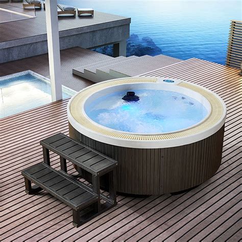 Hot Sale Fashion Independent Spa Tubs Deluxe Outdoor Hydromassage