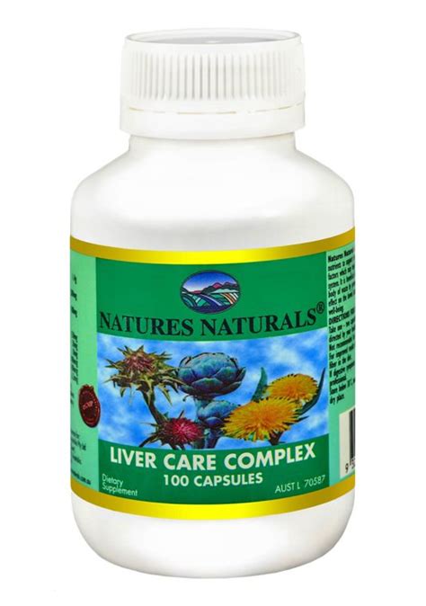 Liver Care Complex Silybum Marianum 1400 Mg 100 Caps