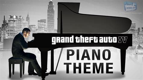 Gta 4 Theme Song Piano Cover Liberty City Nocturne Youtube