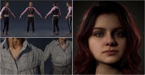 High Detail Hairstyles And Outfits Made For The Quarry