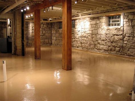 Images Ogpainted Cinder Block Basements Paint Concrete Basement Floor