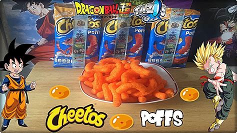 Dragon Ball Super Tazos 2019 Unboxing De 3 Cheetos Poffs Youtube