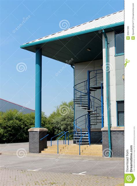 Entrance Of Modern Office Building Royalty Free Stock