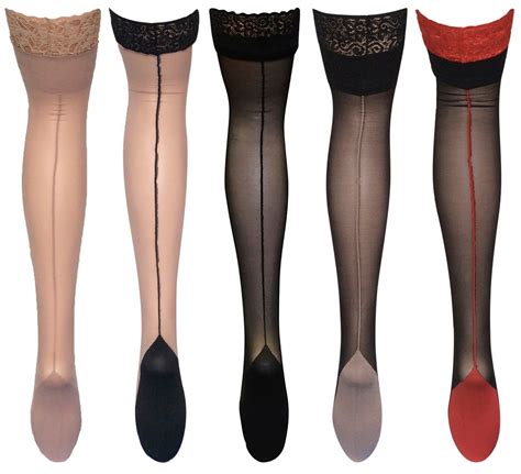 seamed stockings cuban heeled for sale only 4 left at 70