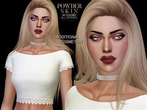 Ps Powder Skin By Pralinesims At Tsr Sims 4 Updates