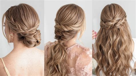 3 Spring 🌼 Prom Hairstyles Missy Sue Youtube
