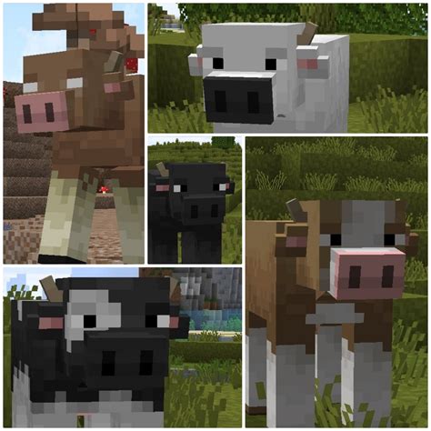 I Reworked The Cow Model For A Resource Pack Im Making Rminecraft