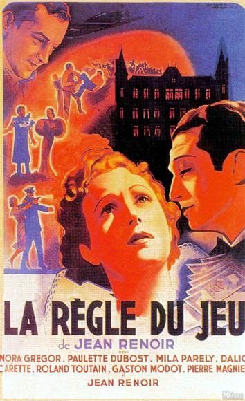 Picture Of The Rules Of The Game Jean Renoir Film France Film