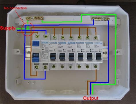 Diagram Of Electrical Distribution Panel Wiring