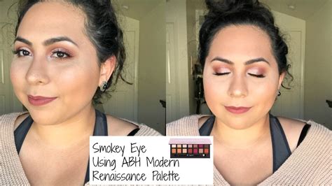 Smokey Eye Using Abh Modern Renaissance Palette Youtube