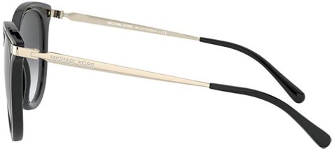 Michael Kors Brisbane Mk1077 Light Gold And Black Dark Grey Gradient Sunglasses