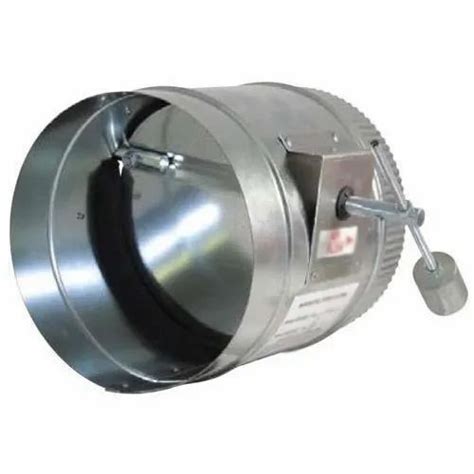 Air Space Stainless Steel Round Duct Damper Shape Rounded Rs 1100