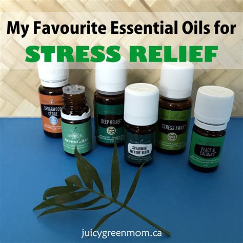 My Favourite Essential Oils for Stress Relief