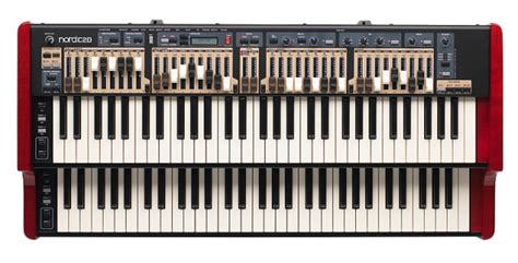 Nord C2d Organ With Drawbars Announced Hammondno