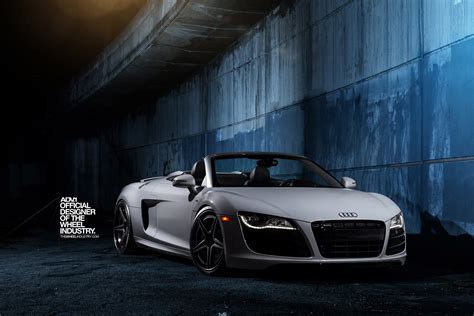 Stunning Photography Of Audi R8 Roadster Sitting On Adv1 Split Spoke