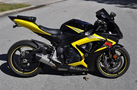 Buy 2006 Suzuki Gsxr 750 Yellowblack On 2040 Motos