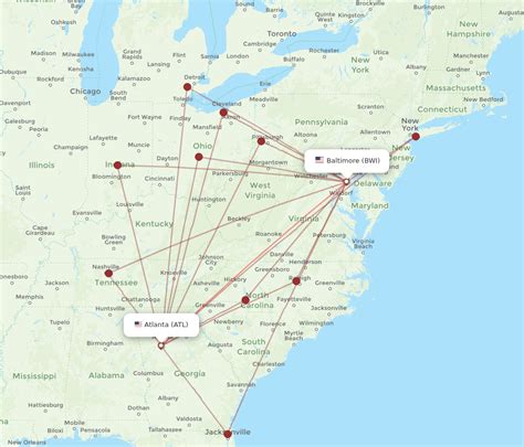 Delta Air Lines Airline Routes Dl Map Flight Routes