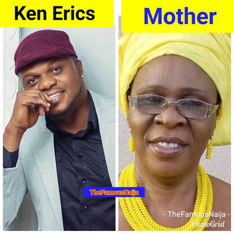 Picture Of Ken Erics And His Mother At His Traditional Wedding
