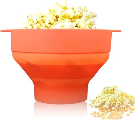 Seluna Microwave Popcorn Popper Foldable Hot Air Popcorn