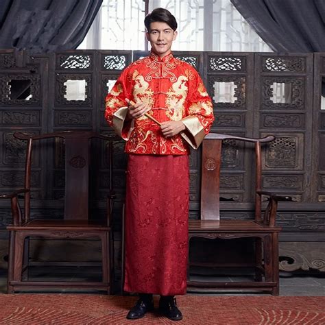 Traditional Chinese Dress Men Male Traditional Chinese Clothing Men