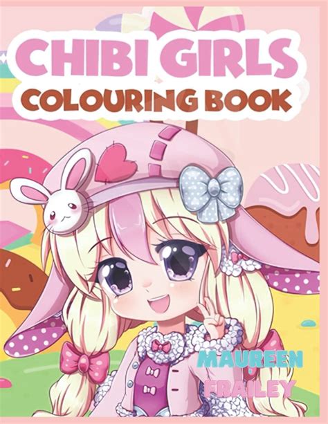 Buy Chibi Girls Coloring Book Coloring Book For Kids With Lovable Cute