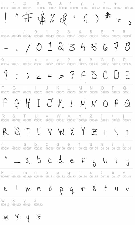 Download free handwritten fonts at urbanfonts.com our site carries over 30,000 pc fonts and mac fonts. Fonts: Hannahs Messy Handwriting, Regular by Hannah Marlin