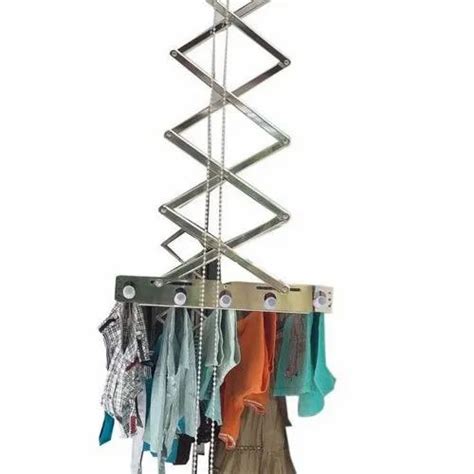Mild Steel Automated Roof Hanger For Wet Cloth Hangers For Balcony At