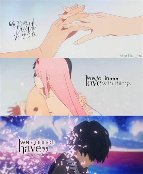 Darling In The Franxx Quotes A List Of Quotes From Darling In The Franxx