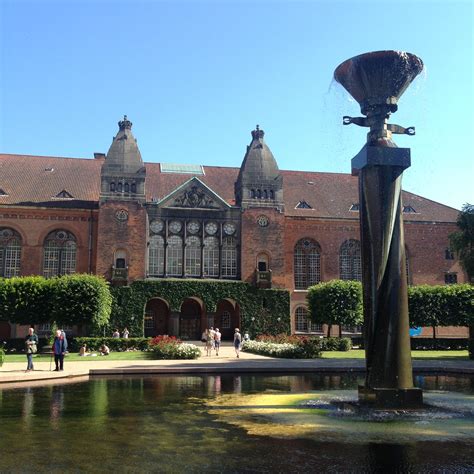 Royal Library Gardens Copenhagen Denmark Jul 2017 House Styles