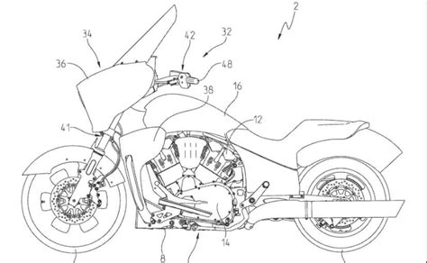 New Indian Liquid Cooled Cruiser Revealed In Patent Images