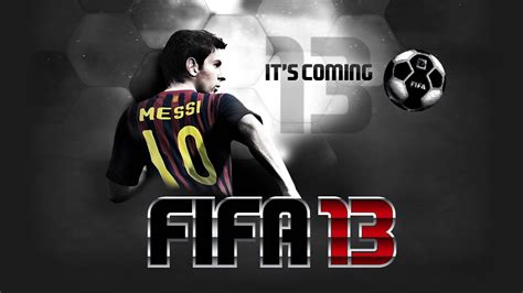 Fifa 13 Game Poster Fifa 13 Lionel Messi Fc Barcelona Men Hd