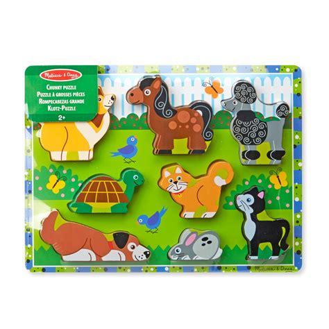 Melissa And Doug Pets Chunky Puzzle Toys Toys At Foys