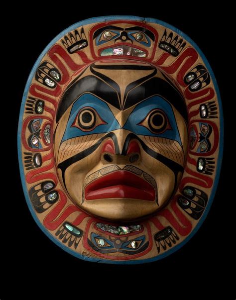 kwakiutl moon mask a stunning artwork by nominal hominid