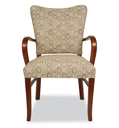 3195 Wood Arm Chair Shelby Williams
