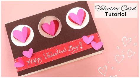 Handmade Valentine Card Youtube