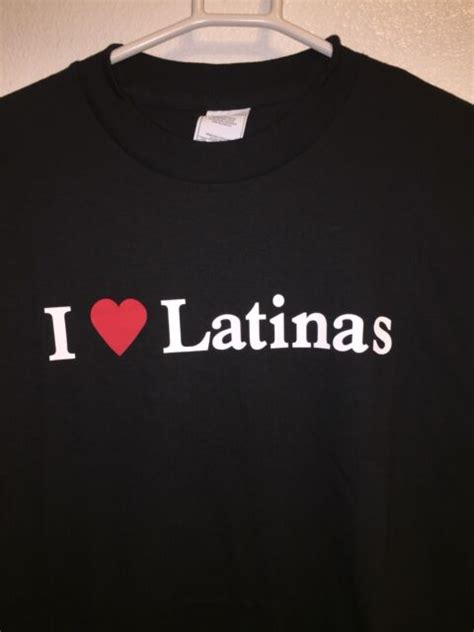 latinas i love latinas t shirt jdm edm rare black shirt small ebay