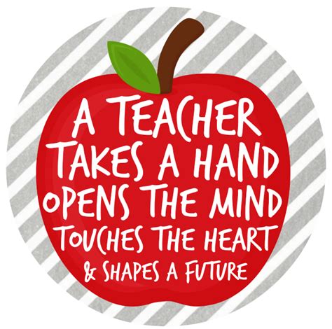 A Teacher Takes a Hand... {Teacher Appreciation Gift} | Teacher appreciation quotes, Teacher ...