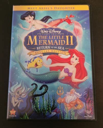 The Little Mermaid 2 Ii Return To The Sea Dvd 2000 Special Edition 717951007445 Ebay